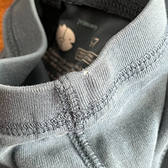 Primary slate blue pajama pants 6-7 - Picture 4 of 4